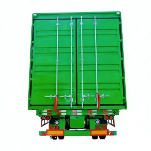 Cargo Container Trailer Heavy Duty Design for Global Freight