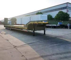 Cargo Trailer 3 4 5 Axles Utility Low Bed Semi Trailers
