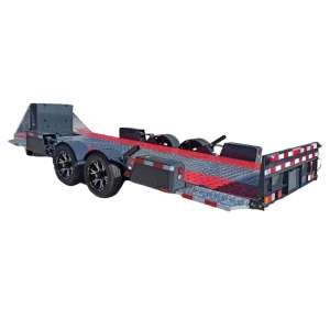 Cars Hauler Small Machine Delivery Racing Car Transportation Trailer 5T Hydraulic Lift Car Trailer