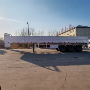 China Factory Produce 3 Axle Side Wall Semi Trailer
