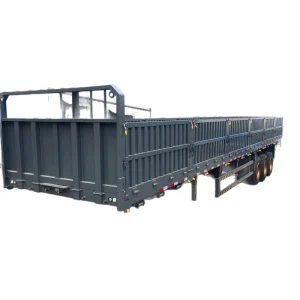 China Factory Super Duty Cargo Semi Trailer Africa Popular 80Ton High Bearing Capacity Heavy Bulk Cargo Transportation