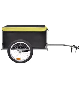 China Foldable Dog Pet Bicycle Cargo Carrying Trailer Push Trolley Outdoor Bicycle Cargo Luggage Trailer