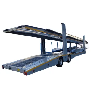 China High Quality Steel 2 Axle 20T Load Capacity Air Suspension Vehicle Transporter Truck Car Carrier Semi Trailer