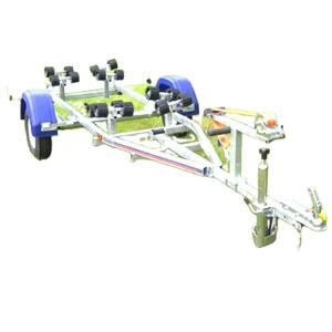 China Supply Trailer Utility Galvanized Boat Transport Trailer A19C