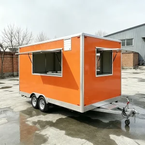 Citroen Food Truck Aluminum Mobile Cart Bakery Food Trailer with LPG Regulator & Hose ADR Certified Candy Fried Chicken