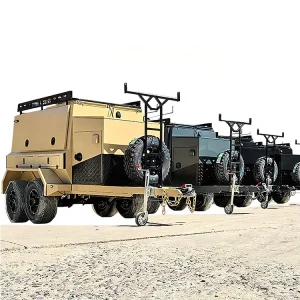 Commercial Grade Heavy Duty Work and Cargo Utility Trailers Secure Transport Storage for Tradesmen and Tool Trailers
