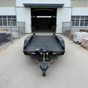Commercial Grade Steel Q235 Utility Trailer Winch System 2 Axles 3000kg Payload Customer Customized Color Towing