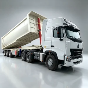 Commercial Rear Dumping Trailer Sand and Stone Hauling Semi Trailer