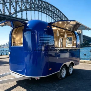 Commercial Street Food Truck Ice Cream Food Cart Trailer Small Food Truck Lemonade and Fruit Concession Food Trailer for Sale