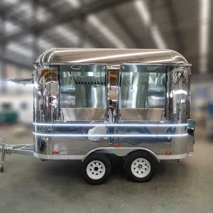 Commercial Trailer for Selling Beverages Portable Stand for Drinks Water Ice Mobile Food Trailer