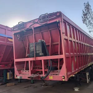 Commercial Truck Trailers 3 4 5 Axles Dump Truck Trailer Semi Trailer