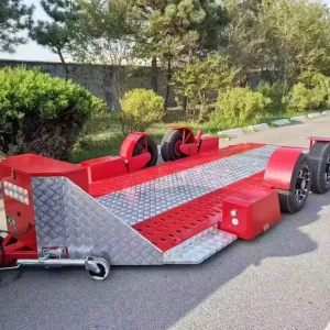 Container Loading and Unloading Skeleton Chassis Trailer for Docks and Ports Compact Special Trailer Truck Trailer
