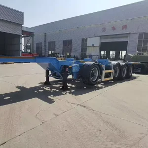 Container Trailer Container Semi Trailer Storage Trailer Container Flat Pac Container Tandem Wheel 20ft Trailer