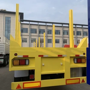 Custom 3 Axles 4 Axles Flatbed Trailer 40ft 48ft 53ft 60ft Flatbed Semi Trailer Container Flat Bed Flatbed Semi Trailer