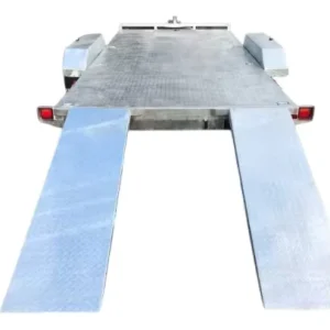 Custom 3500Kg 16*6.6 Car Hauler Trailer with LED Lights Good for Long Distance Travel and Vehicle Transportation