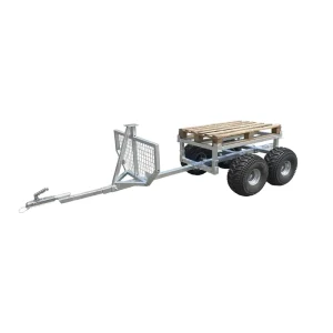 Custom ATV Pallet Trailer Water Transporter Extension Trailer for ATV
