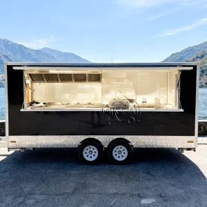 Custom Commercial Vending Food Trailer Street Concession Food Truck Trailer with Fully Equipped for Street Legal
