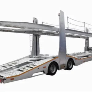 Custom Deck Height Hydraulic Car Carrier Semi Trailer for Global Auto Import Agent Bulk New Car Land Haulage Logistics Projects