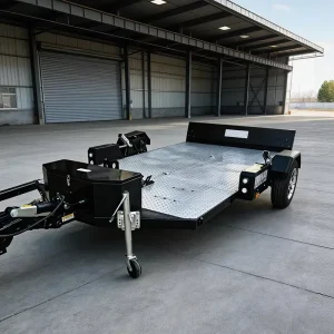 Custom Elevating Motorcycle Transport Trailer Hydraulic Lifting Motorbike Transport Trailer OEM Available