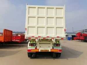Custom OEM ODM Rear Tipper Tractor Hydraulic Lifting Cylinder Dumper Truck Tipper Dumper Trailer End Dump Semi Trailer