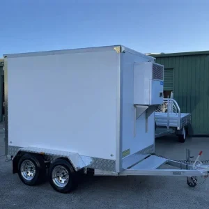 Custom Portable Walk In Cool Room Custom Sizes Available Portable Refrigerated Trailer for Events Cargo Utility Trailers
