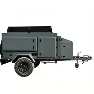 Custom Single Axle Aluminum Galvanized Steel Camper Trailer with Electric Brake Meeting ADR Standards for Australia