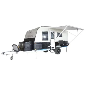 Customizable 16ft Off Road Camper RV Caravan OEM ODM Travel Trailer