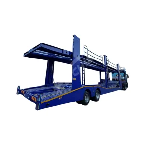 Customizable 2 Axle Steel New Heavy Duty Car Hauler Semi Trailer for Vehicle Transport High quality Car Semi Trailer