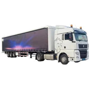 Customizable 3 4 5 Axle 40 ft Loader Extendable Side Curtain Trailer Semi Truck Trailer
