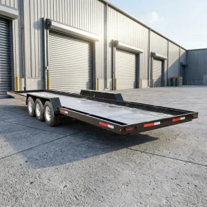 Customizable 9.45 Ton Three Axle RV Trailer Site Color Size Options Available