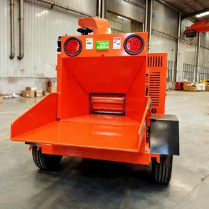 Customizable Agricultural Wood Crusher Mobile Diesel Tree Branch Chipper Used for Making Charcoal