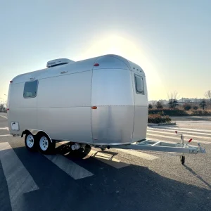 Customizable Caravan RV Trailer Mobile Tiny House with OEM ODM Service for Food Business Camping and Rental Use