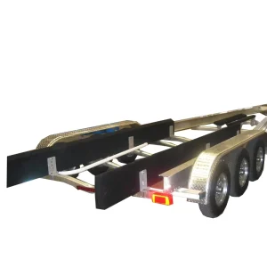 Customizable Galvanized Boat and Watercraft Trailers with 5800mm 11000mm Frame and Wheels Car Trailers