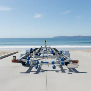 Customizable Galvanized Heavy Duty Boat Trailer with 3500kg Payload Optional Size for Bunk & Watercraft