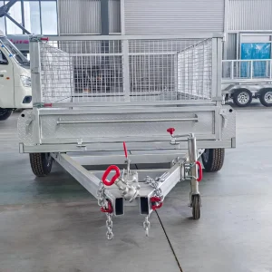 Customizable Heavy Duty Galvanized Steel Utility Trailer Cage for Cargo Transport 3000kg Payload OEM