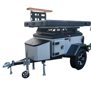 Customizable Off Road Vehicle Trailer Tent Recreational Vehicle Outdoor Self Driving Camping Travel Trailer House