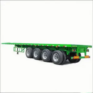 Customizable Semi Trailers with 2 to 5 Axle Configurations Durable Container Semi Trailers for International Shipping Needs