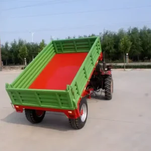 Customize Medium Duty Agricultural Trailer Tractor Trailer Tipping Trailers for Farm