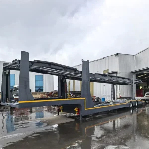 Customized 2 3 4 Axles 6 8 10 Car Carrier Semi Trailers