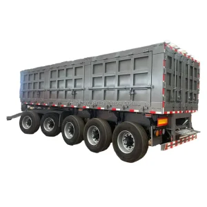 Customized 50 40 70 80 Ton Loader Extendable Hydraulic Side Lift Side Dump Tipper Trailer Full Truck Trailer
