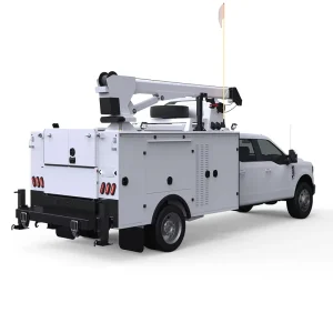 Customized Aluminum Construction 11-foot Service Body RV Trailers for Truck