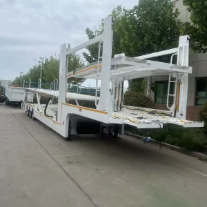 Customized Color Logo Load 8 10 Cars Carrying Vehicle Car Transporter Trailer Car Carrier Semi Trailer for Sale