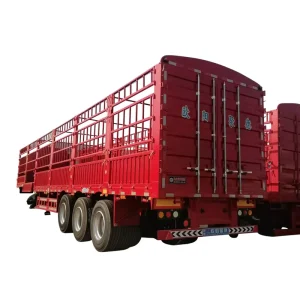 Customized Durable Fence Semi Trailer Mass Sides Grain Superlink Trailers Stake Sugarcane Semi Trailer