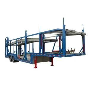 Customized Heavy Duty SUV Race Cars Semi-Trailer 8 Car Transport Auto Hauling Trailer