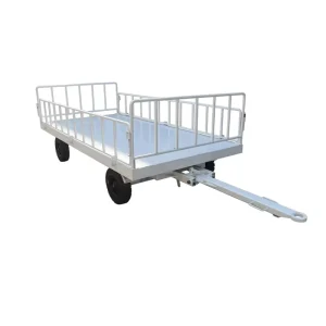 Customized Luggage Flatbed Trailers for Airport Stations