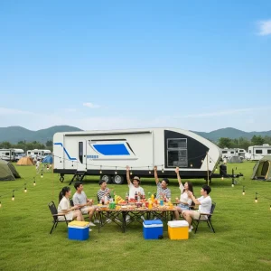 Customized Luxury Modern Independent Living Room Bathroom Campsite KTV RVs Campers Trailers Mobile Home Travel Trailers