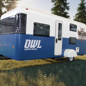 Customized Off-Road Camping Trailer for Outdoor Adventure and Travel Trailers