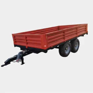 Detachable Fence Agricultural Trailer for Quick Loading and Unloading Orchard Farm Trailer Garden Agricultural Trailer