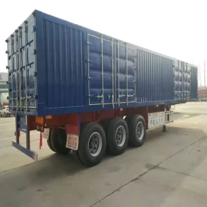 Diesel Carbon Steel Van Semi Trailer Heavy Truck with Automatic Transmission 8×4 Drive for Utility Cargo Transport