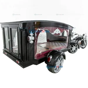 Direct Factory Custom Funeral Hearse Trailer High Quality Multi Style Funeral Coffin Special Transportation
